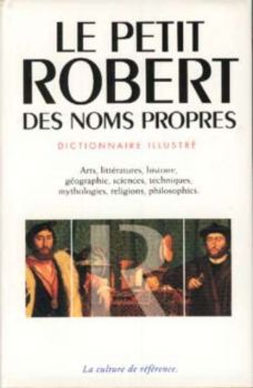 Le Petit Robert des noms propres