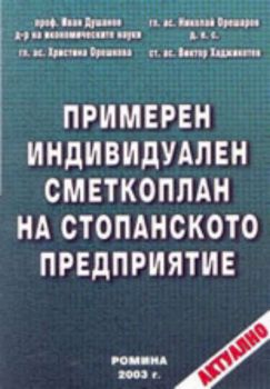 Примерен индивидуален сметкоплан на стопанското предприятие