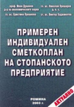 Примерен индивидуален сметкоплан на стопанското предприятие