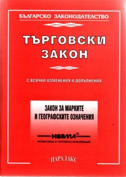 Търговски закон; закон за марките и географските означения