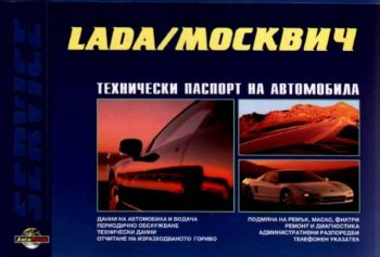 LADA. МОСКВИЧ. Технически паспорт на автомобила