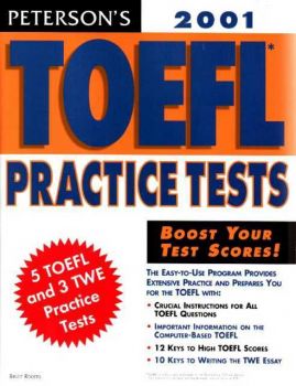 PETERSON`S TOEFL PRACTICE TESTS`2001