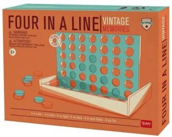 Игра Legami - Vintage Memories - Four In A Line - 8051739306842 - Онлайн книжарница Ciela | ciela.com
