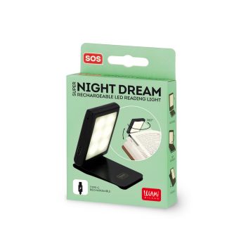 Лампа за четене Legami - Super Night Dream - 8052694039530 - Онлайн книжарница Ciela | ciela.com
