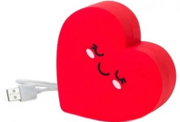 Външна батерия Legami Valentine's Day - Сърце, 4800 mAh - 8054117620035 - Онлайн книжарница Ciela | ciela.com