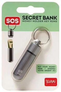 Ключодържател за пари Legami - Secret Bank - 8056304486608 - Онлайн книжарница Ciela | ciela.com