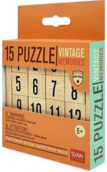 Логическа игра Legami - 15 Puzzle - Vintage Memories - 8059174833121 - Онлайн книжарница Ciela | ciela.com
