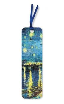 Книгоразделител Flame Tree - Vincent van Gogh - Starry Night over the Rhone - 819791020728 - Онлайн книжарница Ciela | ciela.com