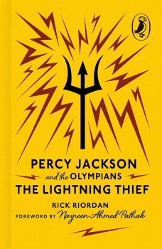Percy Jackson and the Olympians - The Lightning Thief - Puffin 85th Anniversary Clothbound Collection - Hardback