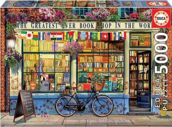 Пъзел Educa - Най-великата книжарница в света - 5000 части - Онлайн книжарница Сиела | Ciela.com