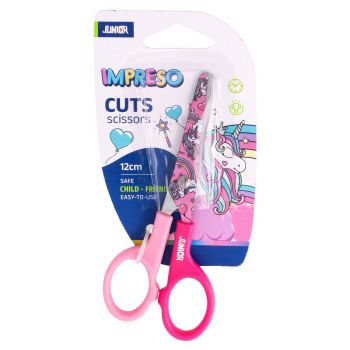 Ножица Junior с картинка 12 см, Unicorn - 8600828061447 - Онлайн книжарница Ciela | ciela.com