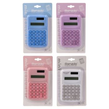 Калкулатор Renzdo Mini, KC-888, бял - 8600828186966 - Онлайн книжарница Ciela | ciela.com