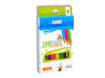 Цветни моливи Junior Ultra color - 12 цвята - Онлайн книжарница Сиела | Ciela.com