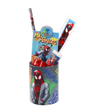 Училищен комплект Seto Cup, Spider man, 7 части - 8605039755871 - Онлайн книжарница Ciela | ciela.com