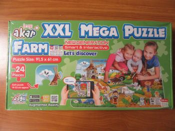 Образователен говорещ пъзел Jagu - Ферма - 24 части - нарушен търговски вид - 8681990393994-оказион - Онлайн книжарница Ciela | ciela.com