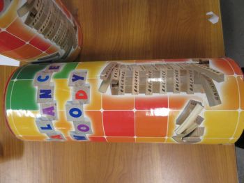 Дървена дженга B-Max - в тубус - Нарушен търговски вид