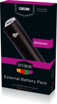 Външна батерия - GRIXX 2600 mAh