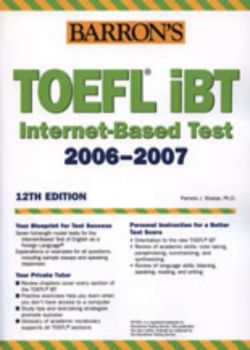 TOEFL IBT: internet-based test 2006/2007, 12th edition + CD-ROM