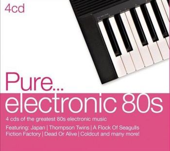 VARIOUS PURE...- ELECTRONIC 80'S  4 CD