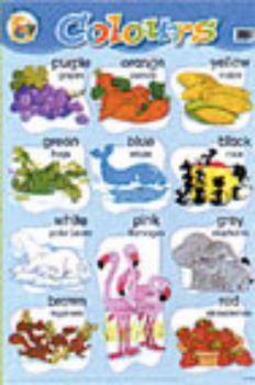Colours  - стенно учебно табло - английски език