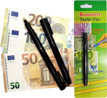 Маркер за фалшиви банкноти - Banknote Tester Pen
