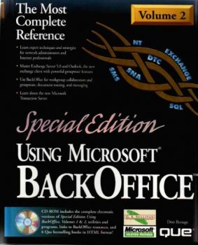 Special Edition - Using Microsoft BackOffice (21881130)