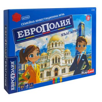 Настолна игра Play Land - Европолия България - 3800077409129 - Онлайн книжарница Ciela | Ciela.com