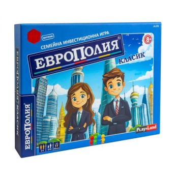 Игра Play Land Европолия Класик малък - ciela.com