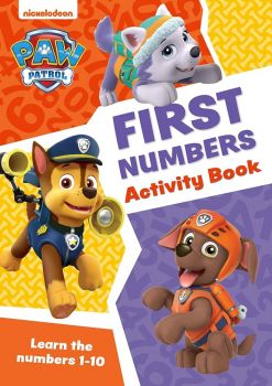 Paw Patrol - First Numbers Activity Book - Get set for school