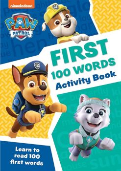 Paw Patrol - First 100 Words Activity Book - Get set for school - 9780008526405 - Онлайн книжарница Ciela | ciela.com
