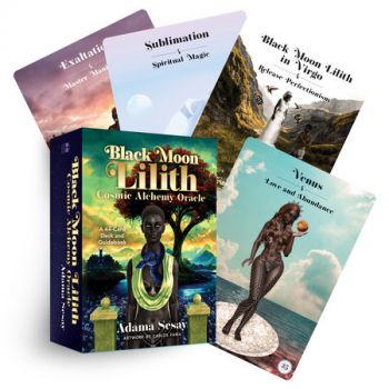 Black Moon Lilith Cosmic Alchemy Oracle A 44-Card Deck and Guidebook - Adama Sesay - 9781401970659 - Онлайн книжарница Ciela | ciela.com