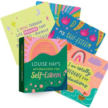 Louise Hay's Affirmations for Self-Esteem - A 12-Card Deck for Loving Yourself - 9781401974442 - Онлайн книжарница Ciela | ciela.com