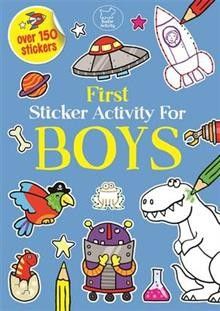 First Sticker Activity For Boys - Emily Golden Twomey