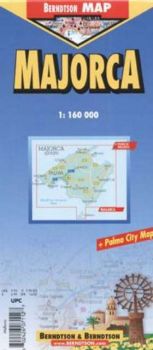 Majorca/ 1: 160 000+ Palma City Map