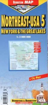 Northeast- USA 5 New York& the Great Lakes/ 1: 3 000 000+ City Maps