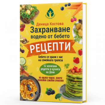 Захранване, водено от бебето – РЕЦЕПТИ - Деница Костова - Вдъхновения - 9786197855050 - Онлайн книжарница Ciela | Ciela.com