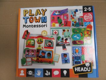 Детски пъзел - В града - Монтесори - 8059591423615 - Онлайн книжарница Ciela  ciela.com