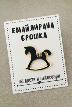 Емайлирана брошка за дрехи и аксесоари - Конче - 2010013320-9 - Онлайн книжарница Ciela | Ciela.com