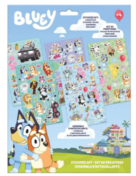 Сет от стикери Bluey