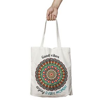 Чанта за пазаруване - Мандала - Good vibes