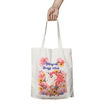 Чанта за пазаруване - Еднорог - Magical things inside