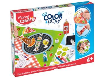 Креативен детски комплект - Направи своето барбекю -  Maped Creativ Color Play