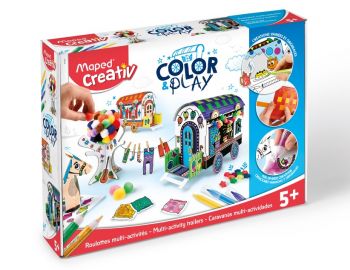 Направи и оцвети своята каравана - Maped Creativ Color Play - онлайн книжарница Сиела | Ciela.com 