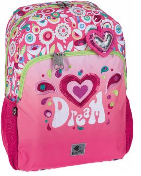 Ученическа раница - Busquets Dream 2023 с едно отделения и преден джоб - 8422829684810 - Busquets Gruart - Онлайн книжарница Ciela | ciela.com
