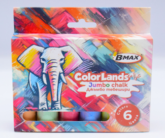 Тебешири В-Мах Color Lands - 3800501450802
 - Онлайн книжарница Ciela | ciela.com