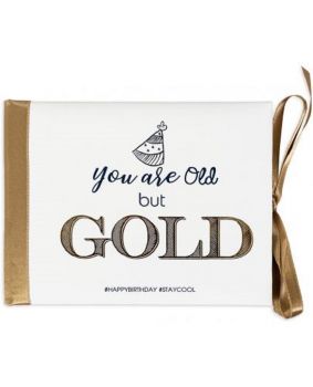 Луксозна картичка за рожден ден - Old but gold - 3803214000609 - Тотали Криейтив Груп ООД - Онлайн книжарница Ciela | ciela.com