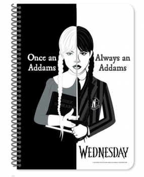 Тетрадка със спирала - Once an Addams, Always an Addams - 5205698682575 - Онлайн книжарница Ciela | ciela.com