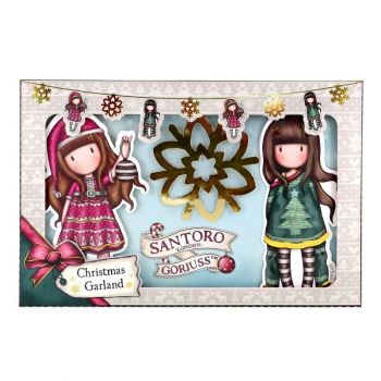 Коледен гирлянд - Santoro Gorjuss Merry and Bright - 5018997643334 - Онлайн книжарница Ciela | ciela.com