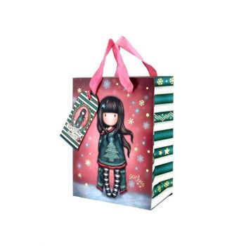 Малка подаръчна торбичка - Santoro Gorjuss Merry and Bright - Cosy - 5018997641668 - Онлайн книжарница Ciela | ciela.com