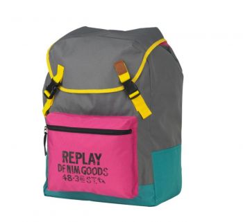 Риплей БТС14 ЖК Раница голяма сива